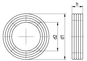 PE100-RC Druckrohre in Rollen "TRINKWASSER"