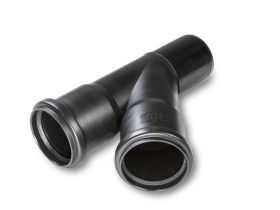 HSP Steckmuffen-Abzweiger 45° egal, gespritzt inkl. Dichtungen