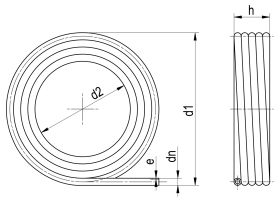 HDPE Drainagerohre strengdrain gemufft in Rollen, mit Schlitzung