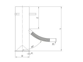 HDPE Streng Kandelaberfundament Komplett