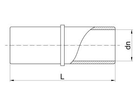 HDPE Langmuffen für Antennenschutzrohre