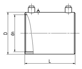 PP Elektroschweissmuffen 40V