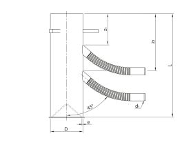 HDPE Streng Kandelaberfundament Komplett